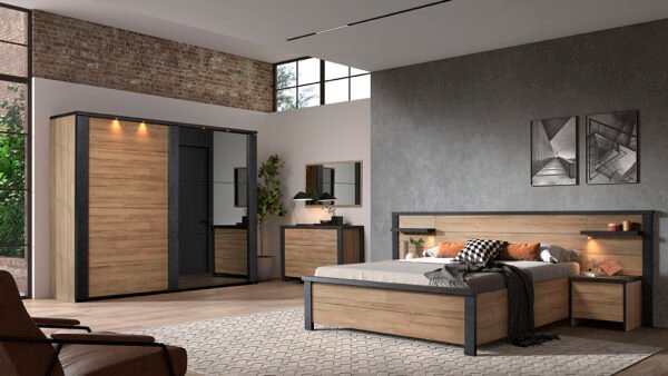 Chambre "Phaedra" - Censini Meubles Charleroi