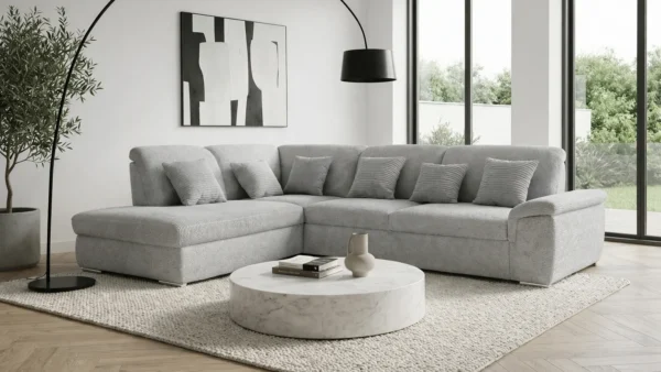 Canapé Axis design moderne dans un intérieur élégant