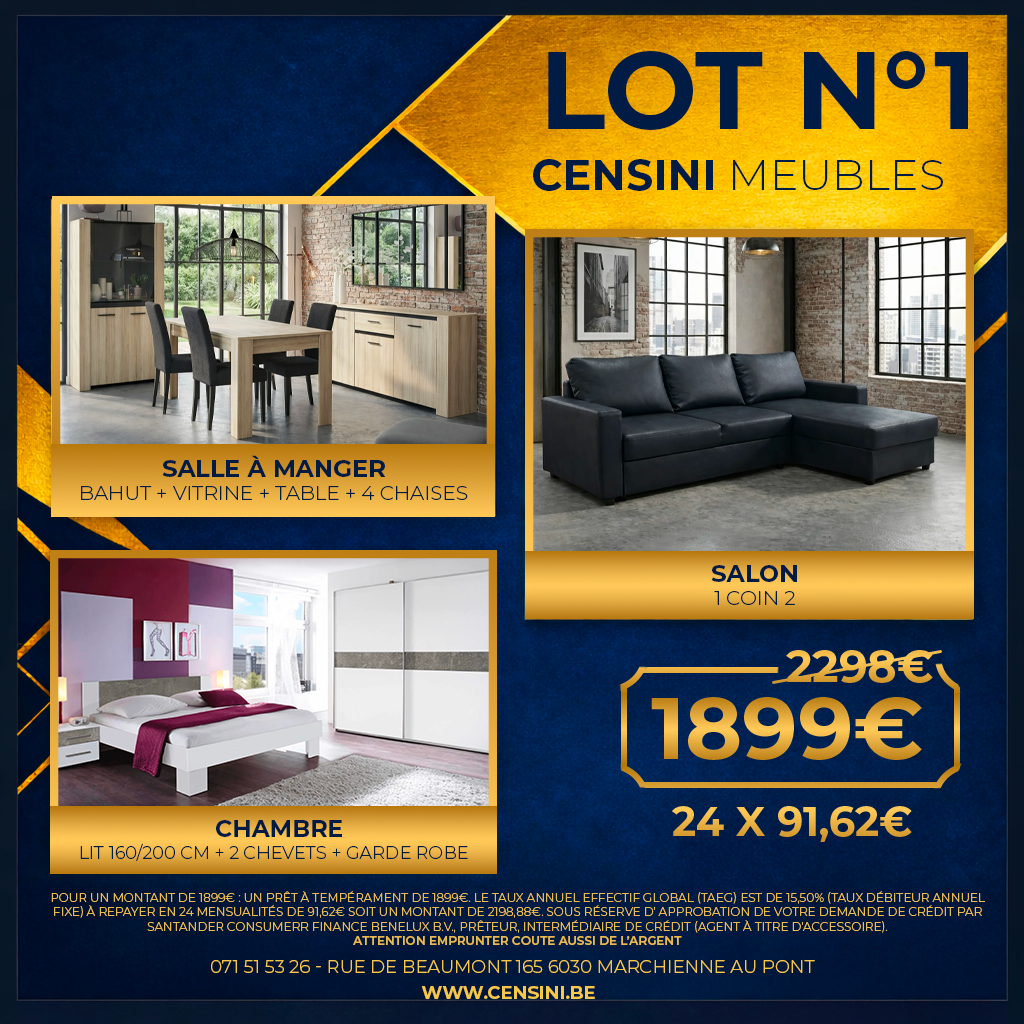 Lot Trio N°1 - 1899€