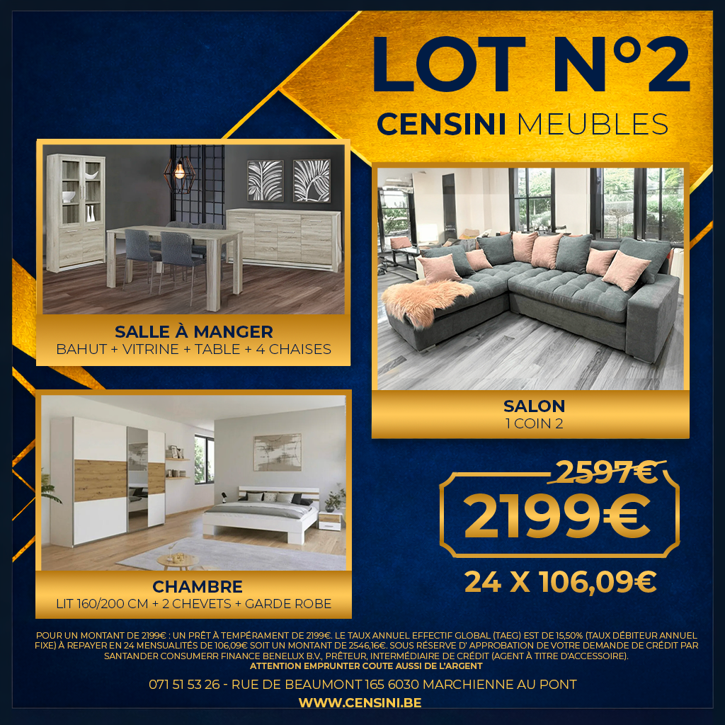 Lot Trio N°2 - 2199€