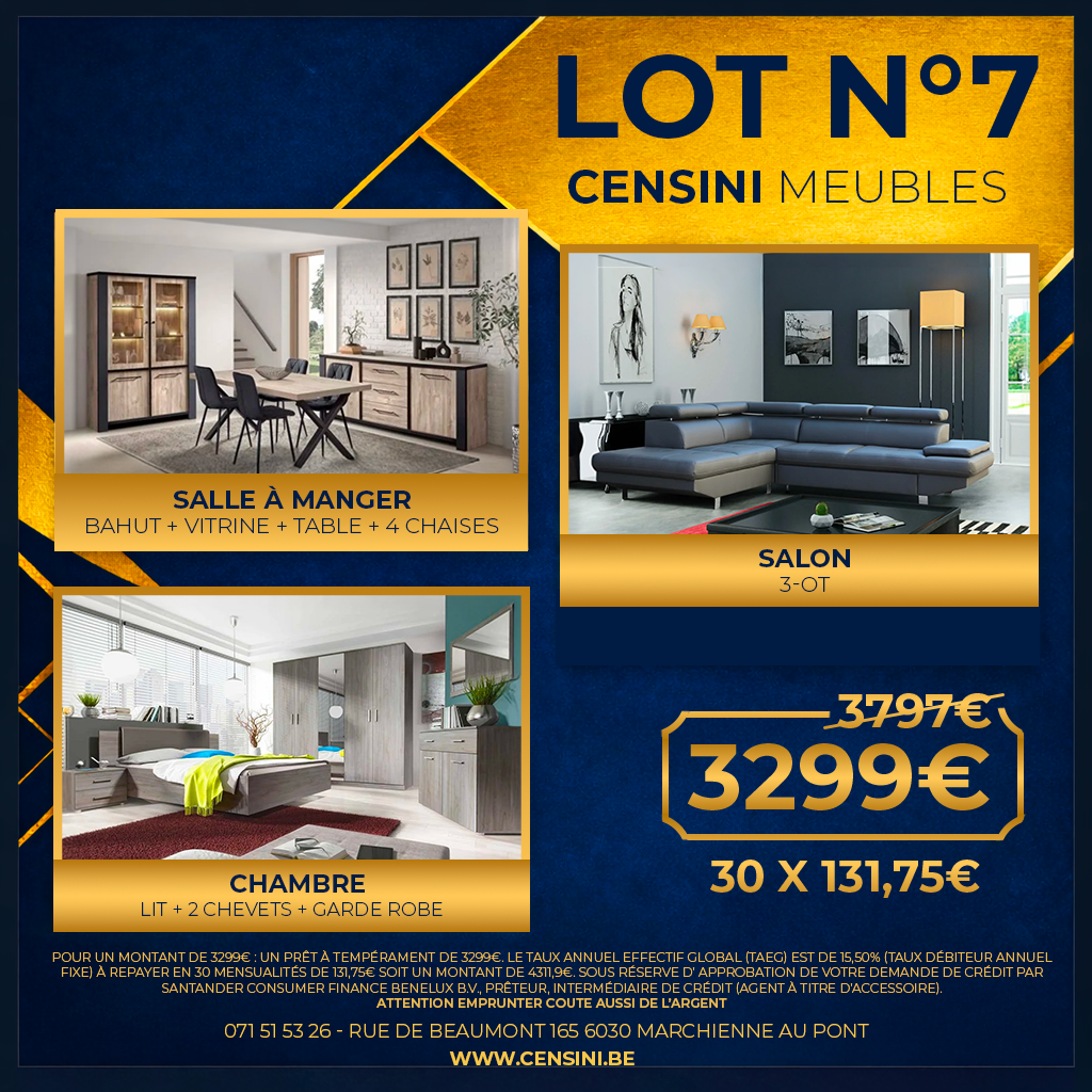 Lot Trio N°7 - 3299€